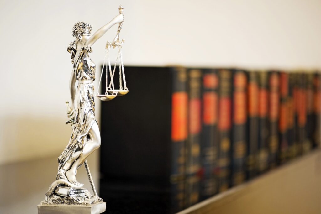 Law books